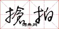 王冬龄抢拍草书怎么写