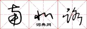 王冬龄南北路草书怎么写