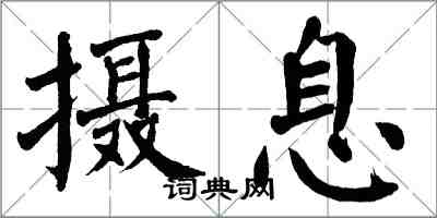 翁闿运摄息楷书怎么写