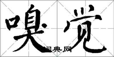 翁闿运嗅觉楷书怎么写