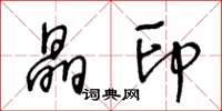 王冬龄晶印草书怎么写