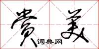 王冬龄赏美草书怎么写