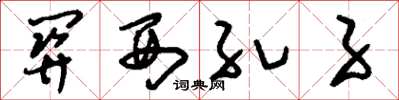 刘少英关西孔子草书怎么写
