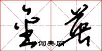 刘少英金英草书怎么写