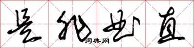 朱锡荣是非曲直草书怎么写