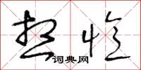 王冬龄想忆草书怎么写