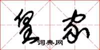 朱锡荣皇家草书怎么写