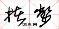 朱锡荣楮币草书怎么写