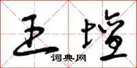 曾庆福王坛草书怎么写