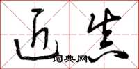 曾庆福近真草书怎么写