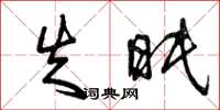 曾庆福失眠草书怎么写