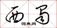 梁锦英西蜀草书怎么写