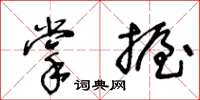王冬龄掌握草书怎么写