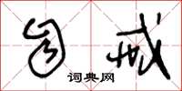 王冬龄自戒草书怎么写
