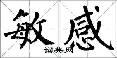 翁闿运敏感楷书怎么写