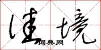 王冬龄佳境草书怎么写