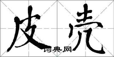 翁闿运皮壳楷书怎么写