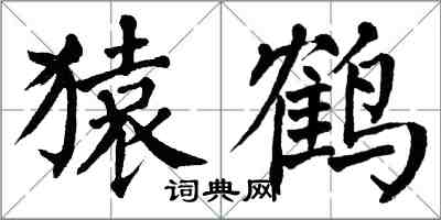 翁闿运猿鹤楷书怎么写