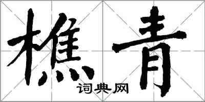 翁闿运樵青楷书怎么写