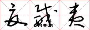 刘少英夏威夷草书怎么写