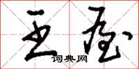 刘少英王屋草书怎么写