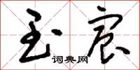 刘少英玉宸草书怎么写