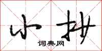 段相林小抄行书怎么写