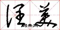 刘少英润美草书怎么写