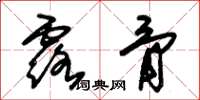 朱锡荣露骨草书怎么写