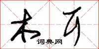 朱锡荣木耳草书怎么写