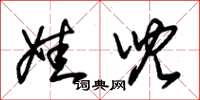 朱锡荣娃儿草书怎么写