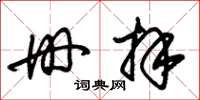 朱锡荣册拜草书怎么写