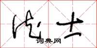 王冬龄德士草书怎么写