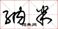 朱锡荣纳米草书怎么写