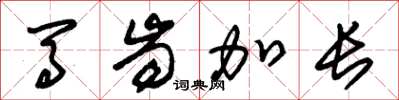 朱锡荣马齿加长草书怎么写