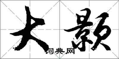 胡问遂大颢行书怎么写