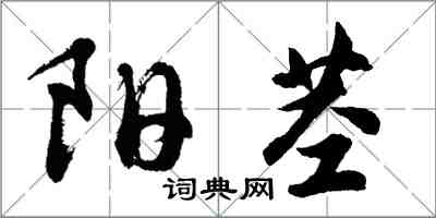 胡问遂阳茎行书怎么写