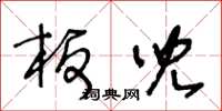 王冬龄板儿草书怎么写