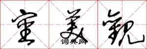 王冬龄审美观草书怎么写