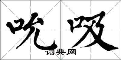 翁闿运吮吸楷书怎么写