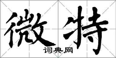 翁闿运微特楷书怎么写