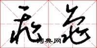 刘少英飞龟草书怎么写
