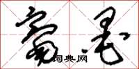 刘少英毫墨草书怎么写