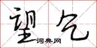 段相林望乞行书怎么写