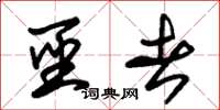 朱锡荣圣者草书怎么写