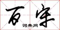 朱锡荣百牢草书怎么写