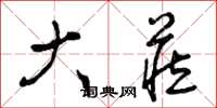 曾庆福大藏草书怎么写