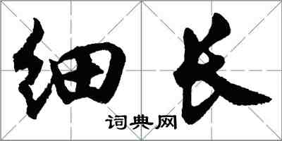 胡问遂细长行书怎么写