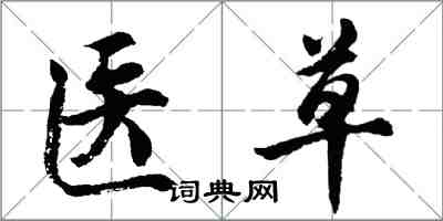 胡问遂医草行书怎么写
