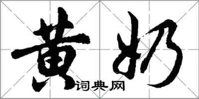 胡问遂黄奶行书怎么写